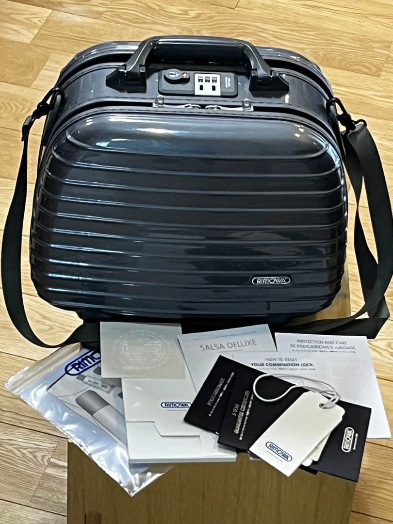 リモワ RIMOWA サルサ デラックス ビューティーケース13L グレー
