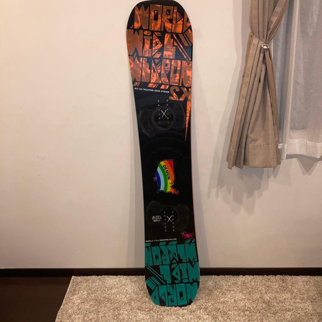 スノーボード 板だけ K2 WORLD WIDE WEAPON 151CM2025年最新】world