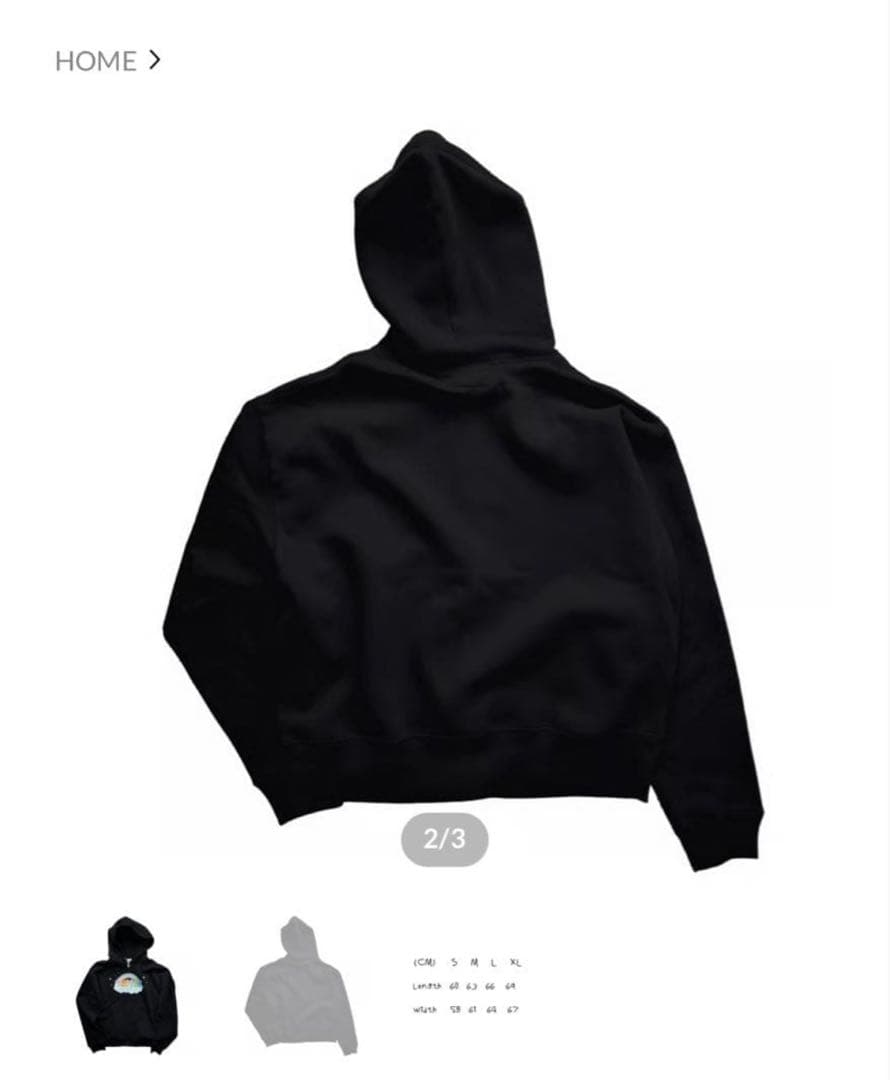 mdmacreative zip hoodie Kです着用