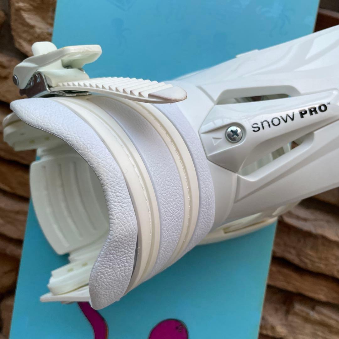 ROXY スノーボード板　ビィンディング付き