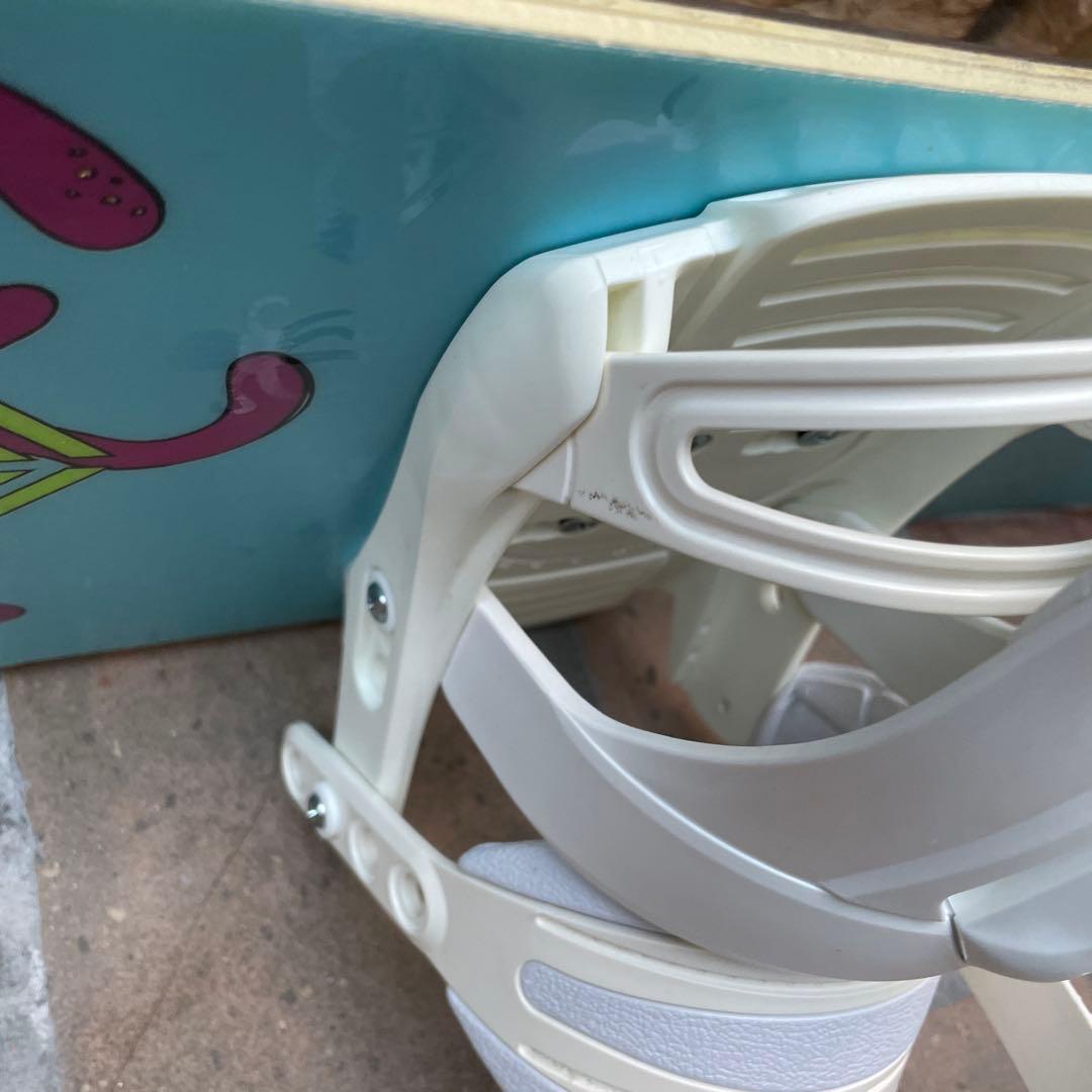 ROXY スノーボード板　ビィンディング付き