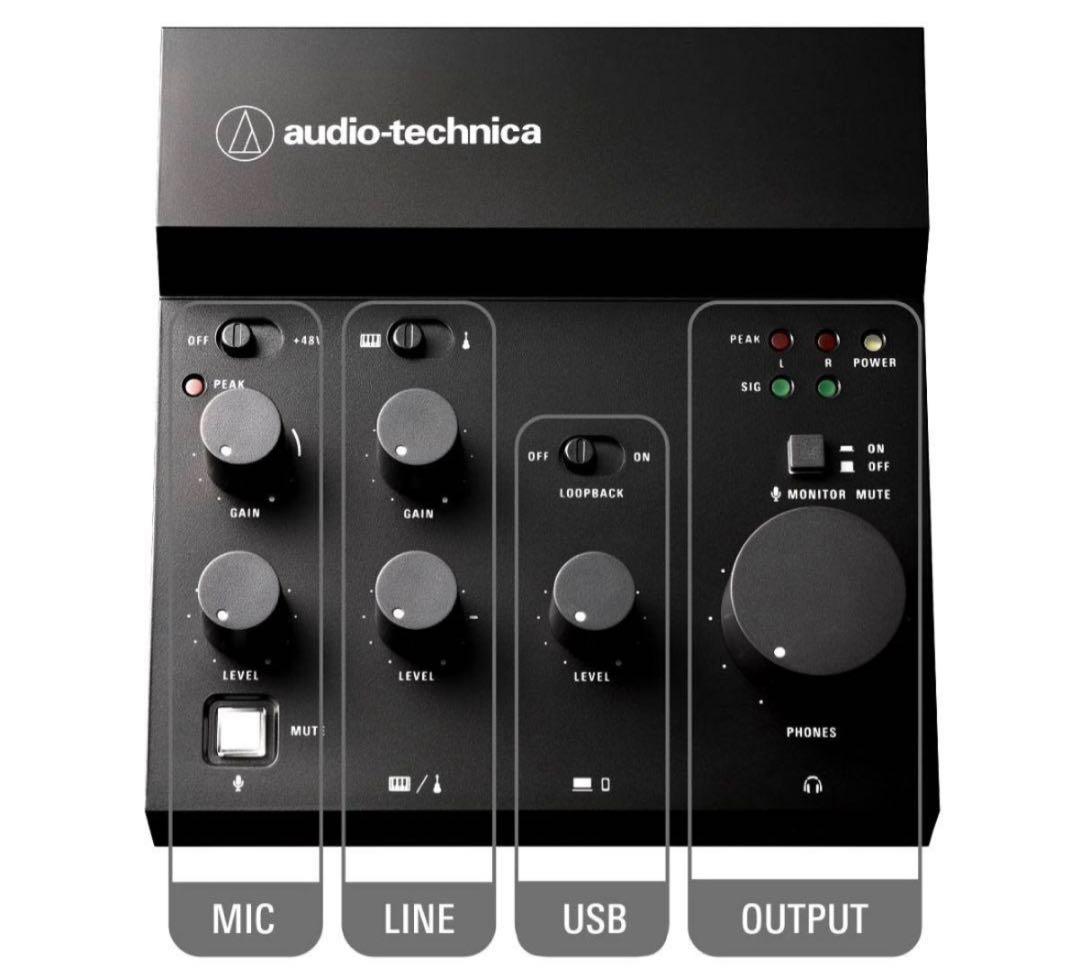 audio-technica AT-UMX3 オーディオインターフェイス