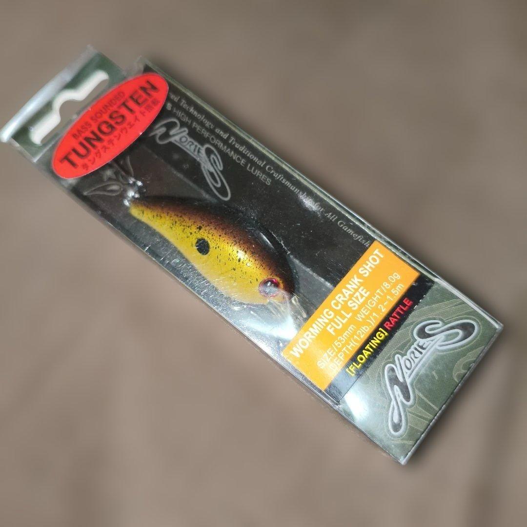 ルアー・フライ Nories WORMING CRANK SHOT 53mm 8.0g