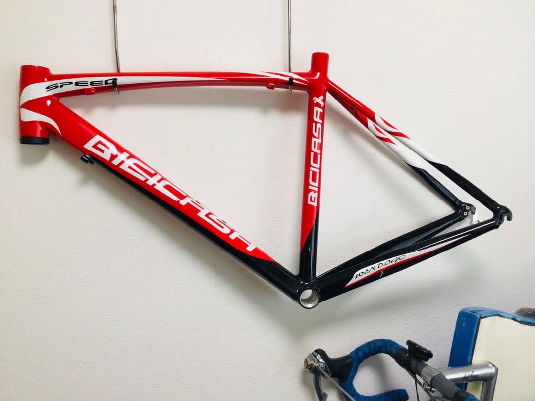 イタリアン 稀少 ペガサス ロードバイクフレームセット 未使用品