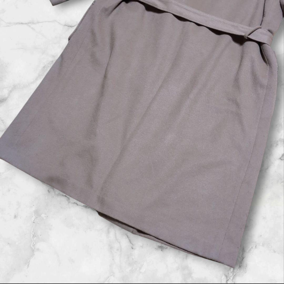 希少✨バーバリーズ ガウンコート ヴィンテージ カシミヤ混　ノバチェック　L