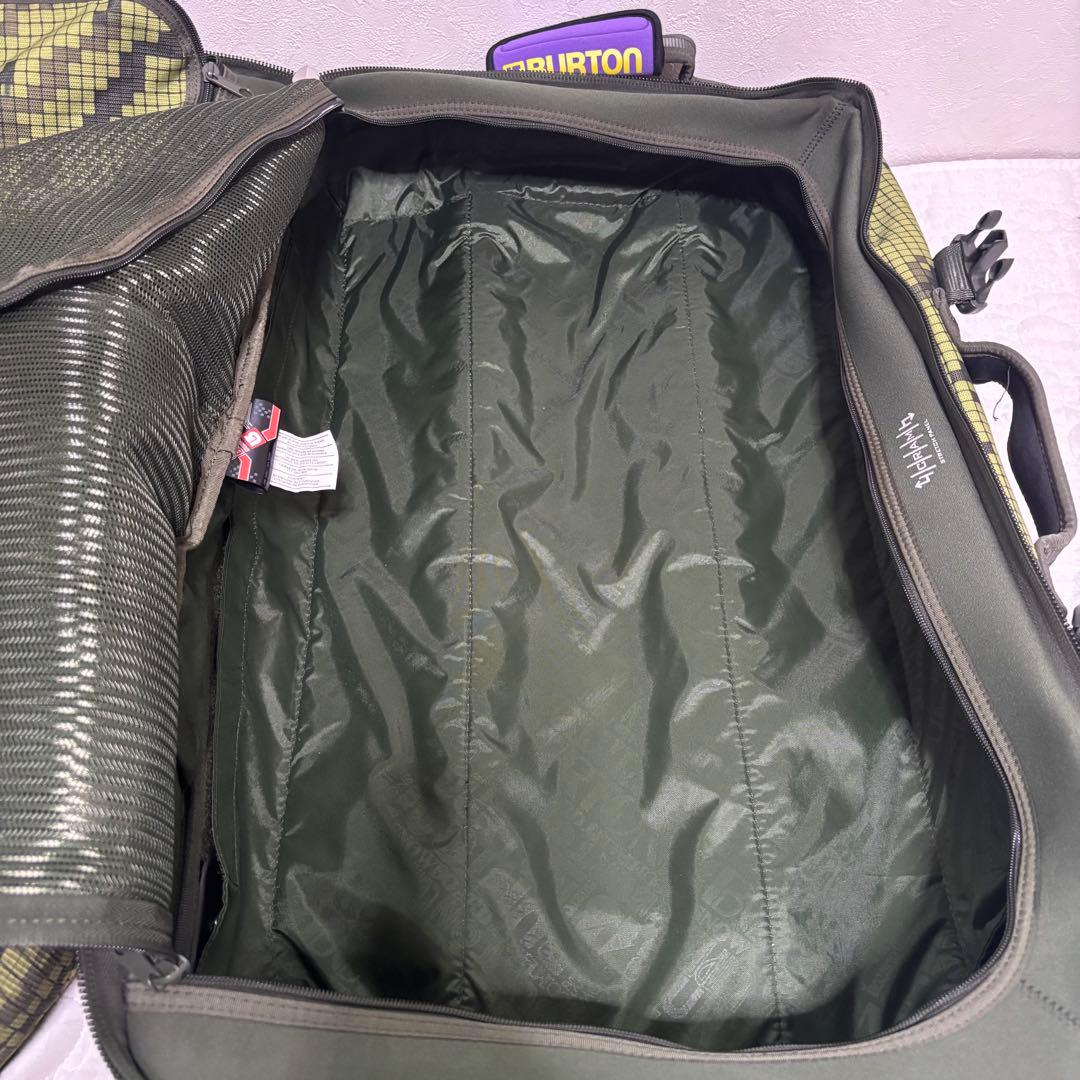 【希少】BURTON 大容量 65-70L キャリー バック スノボー　スキー