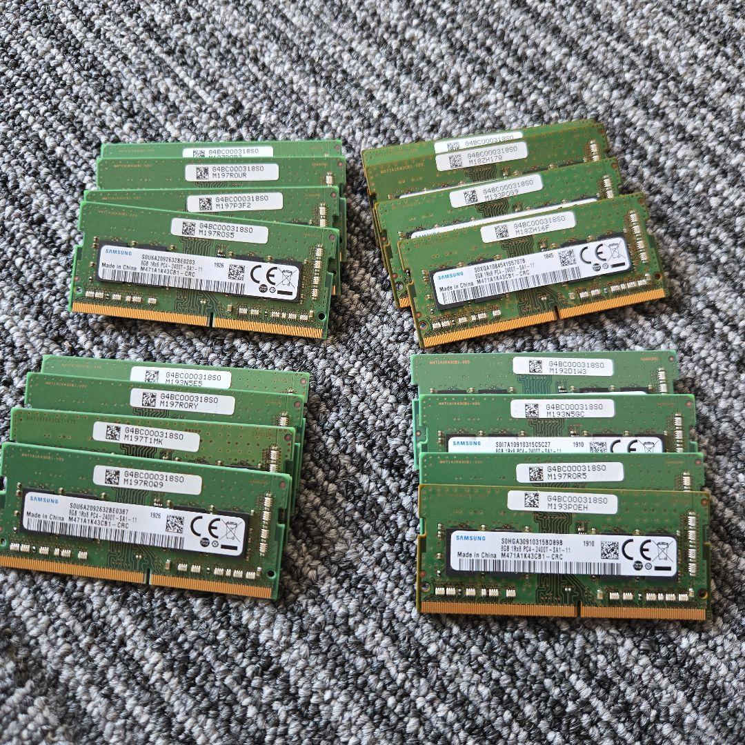 Samsung SODIMM DDR4 128GB(8GB×16枚)