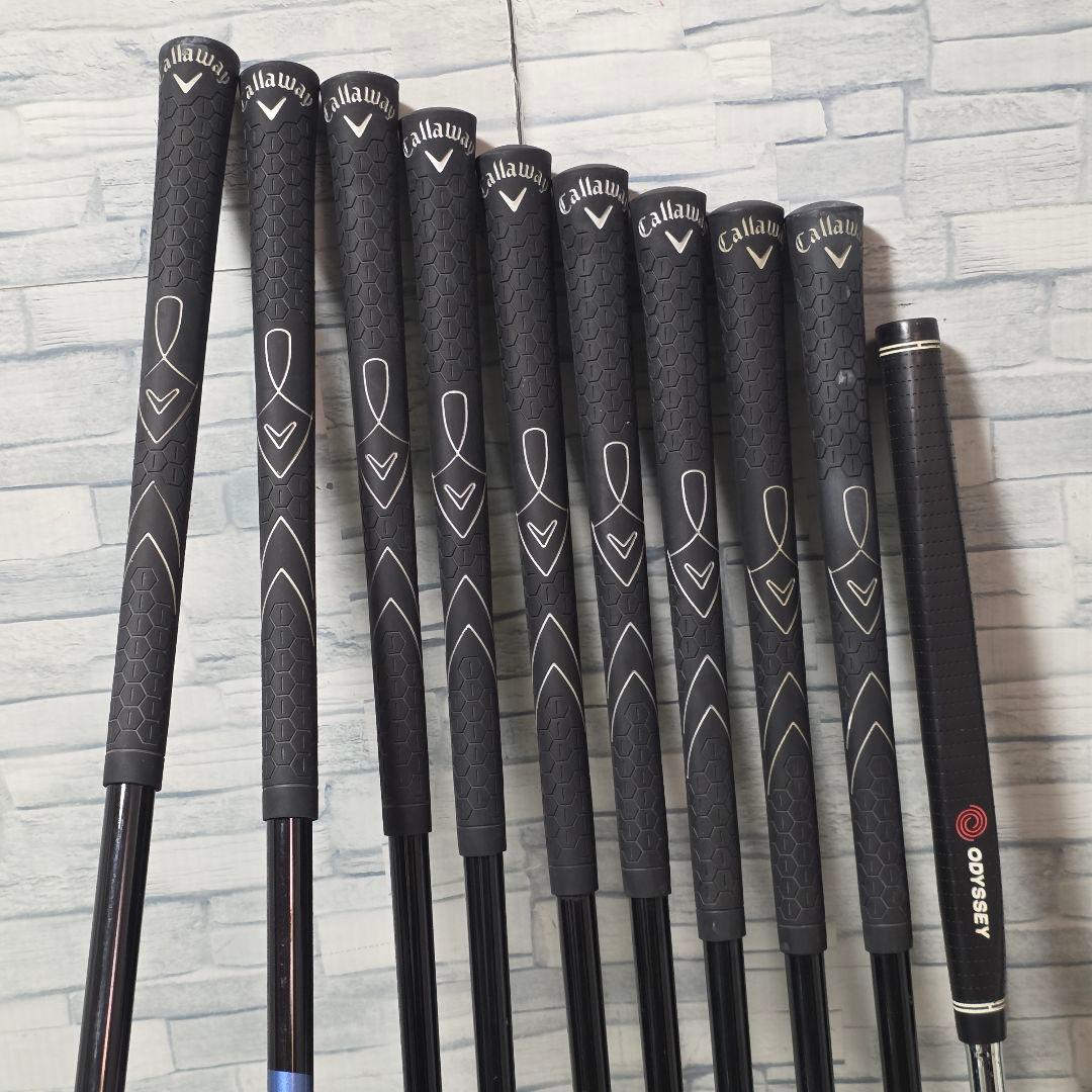 ゴルフクラブメンズセット キャロウェイ ウォーバード フルセット R 右