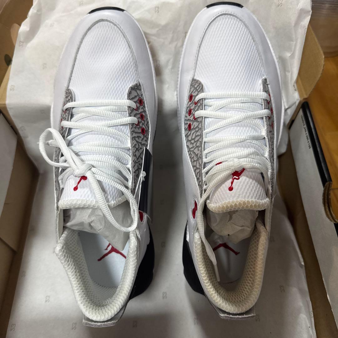 Jordan ゴルフシューズ ホワイト/グレー/ブラック/レッド