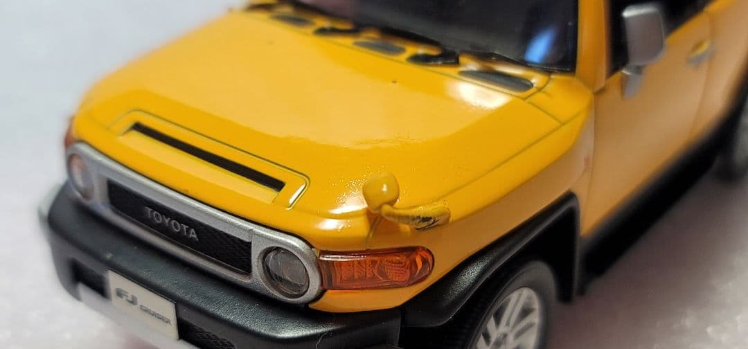 【全国送料無料】見本車 ディーラー トヨタ FJ クルーザー 1/30 ミニカー