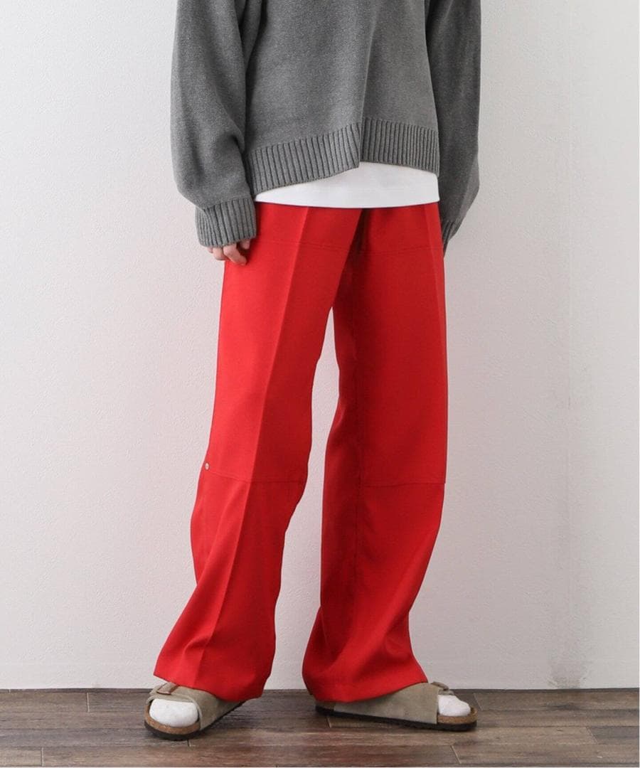 新品 DAIRIKU Painter Pressed Pants S レッド
