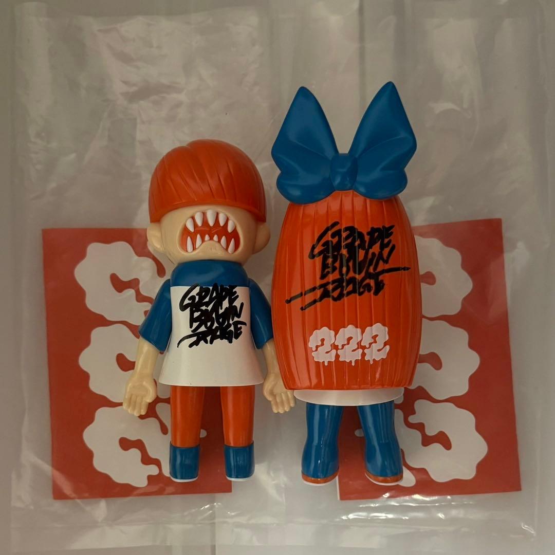 beams限定 GRAPE BRAIN にぎるちゃん のりくん 2種 サイン入り - メルカリ