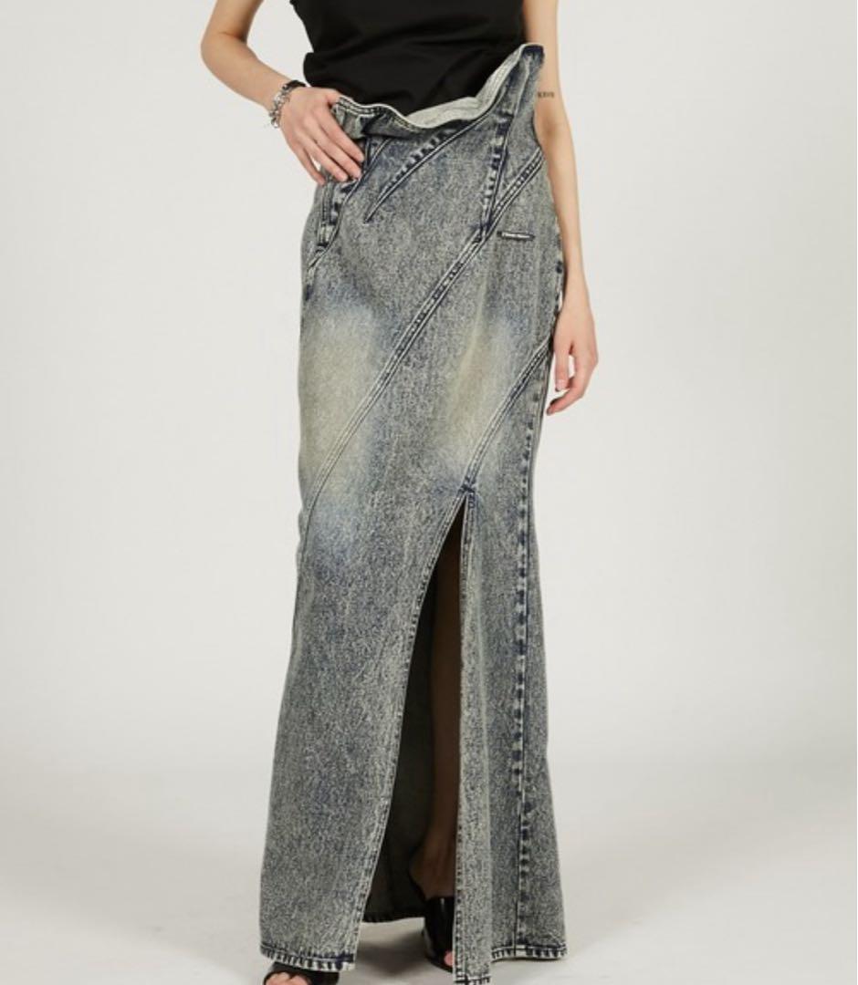 最終値下げ‼️新品★PRANK PROJECT★ デニムマキシスカート