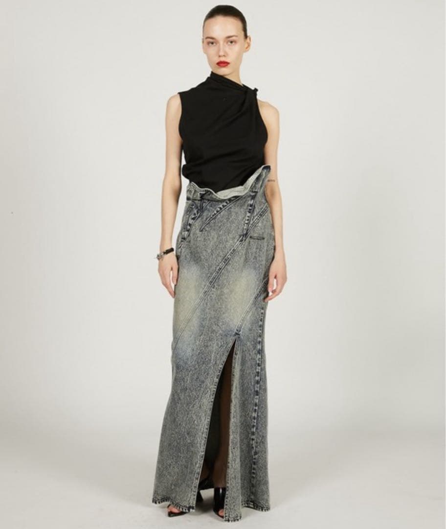 最終値下げ‼️新品★PRANK PROJECT★ デニムマキシスカート