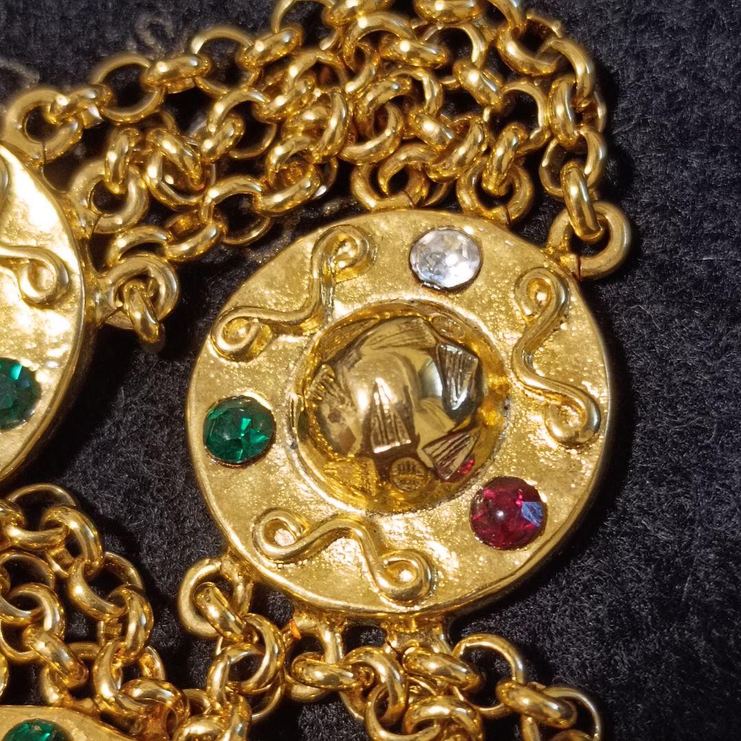 セリーヌ　ブレスレット　ゴールド　ボール　スター　巾着付き