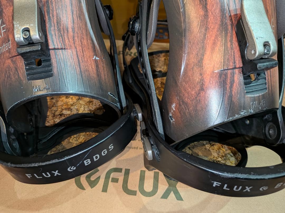 FLUX XF LIMITED MLサイズ19-20 リミテッド　ウッド