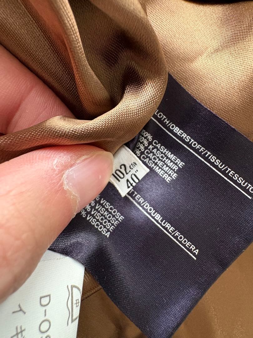 ジャケット・アウター INVERTERE / Cashmere 100 Balmacaan Coat