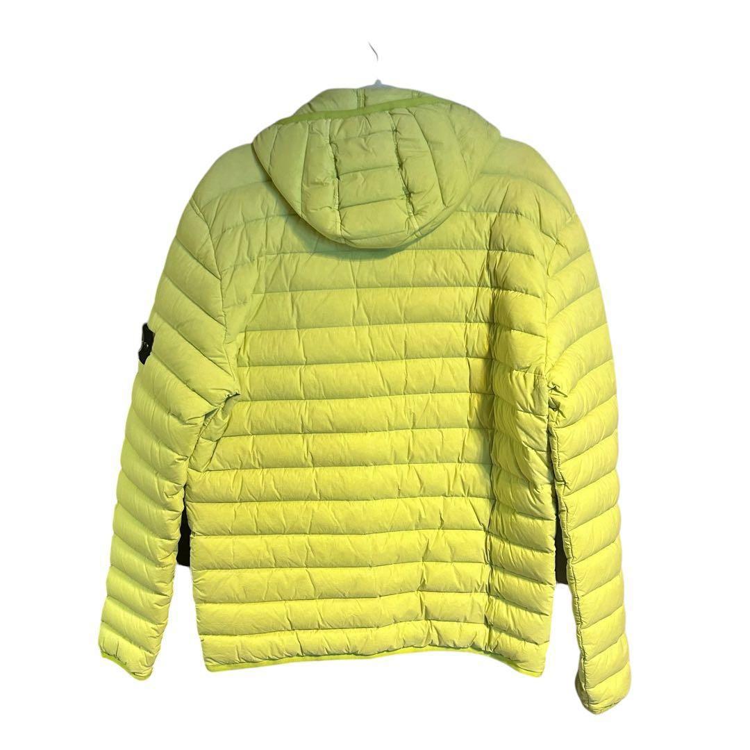 正規品STONE  フード付きダウンジャケット イエロー