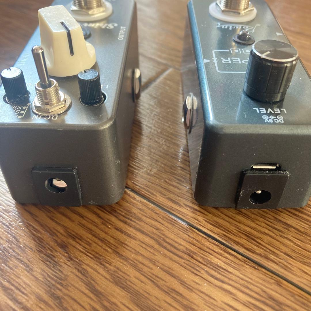 エフェクター5点セット(Us Dream、RAT、MS-50G 、他2個)