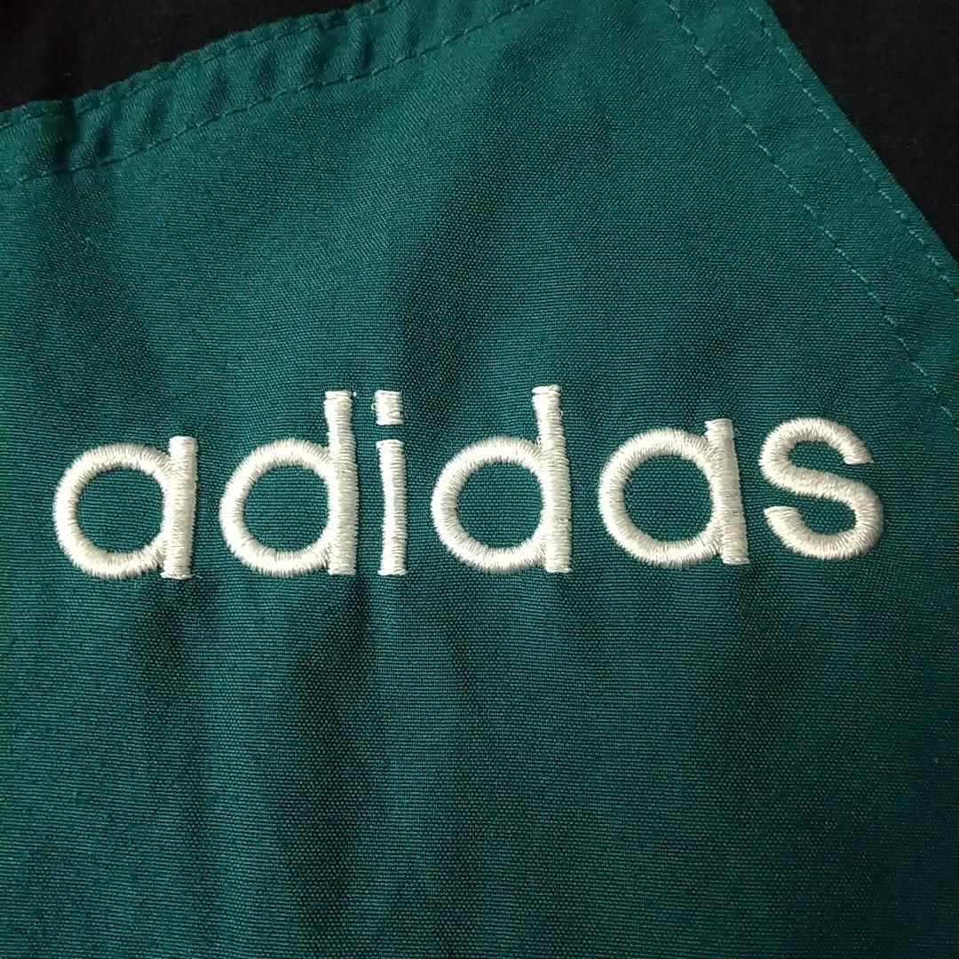 希少サイズ・デザイン☆90s アディダス 刺繍ロゴ トラックジャケット 3L