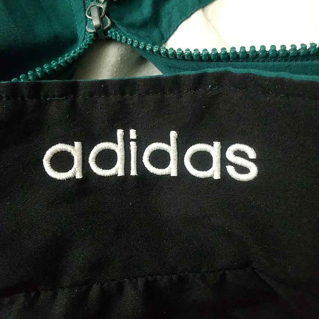 希少サイズ・デザイン☆90s アディダス 刺繍ロゴ トラックジャケット 3L