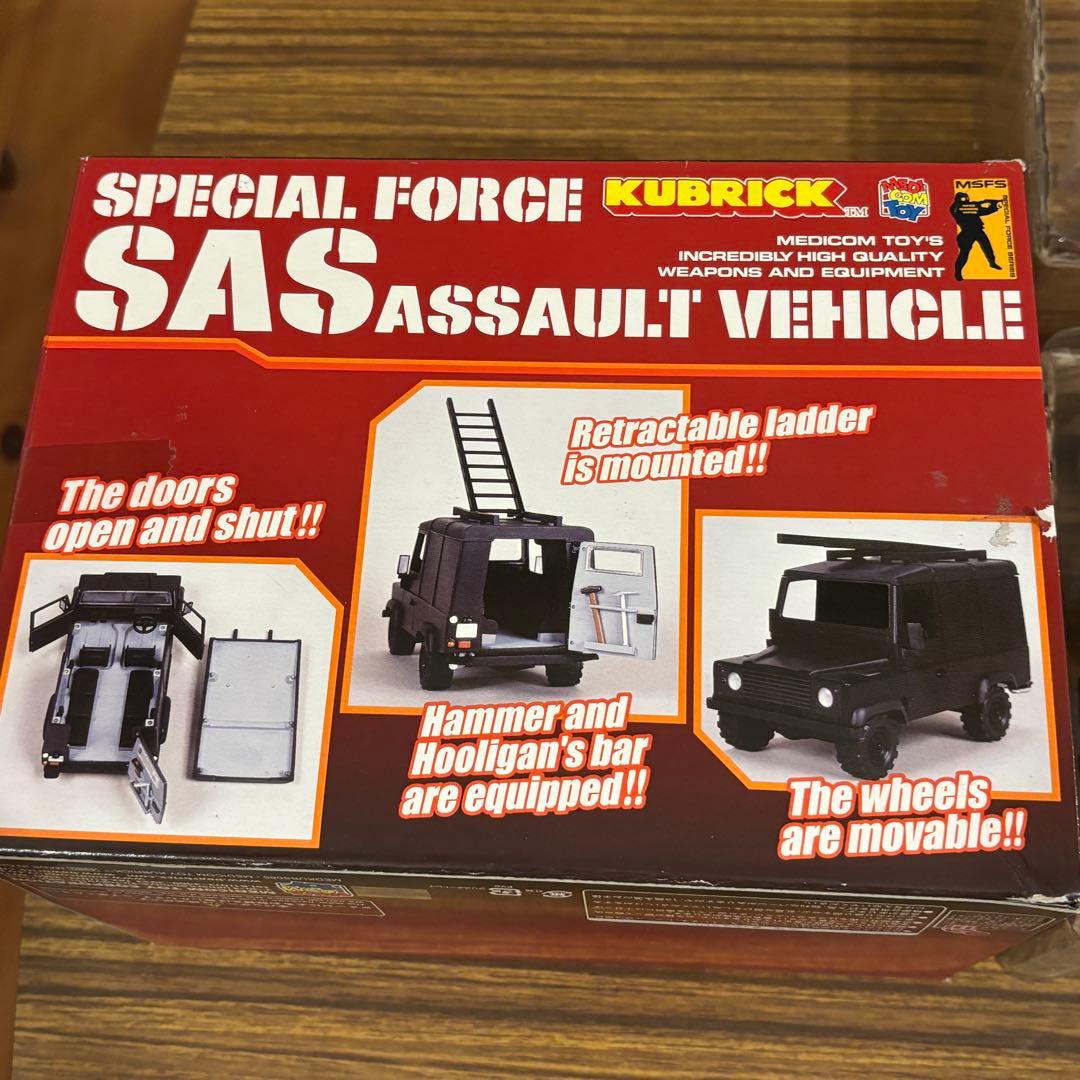 キューブリック スペシャルフォース SAS アサルトビークル！セット