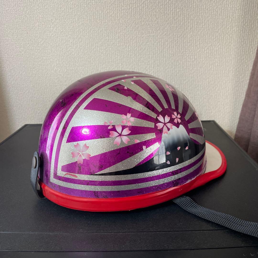 コルク半　カスタム　富士日章　パープル　ラップ　ラメ　桜　送料無料