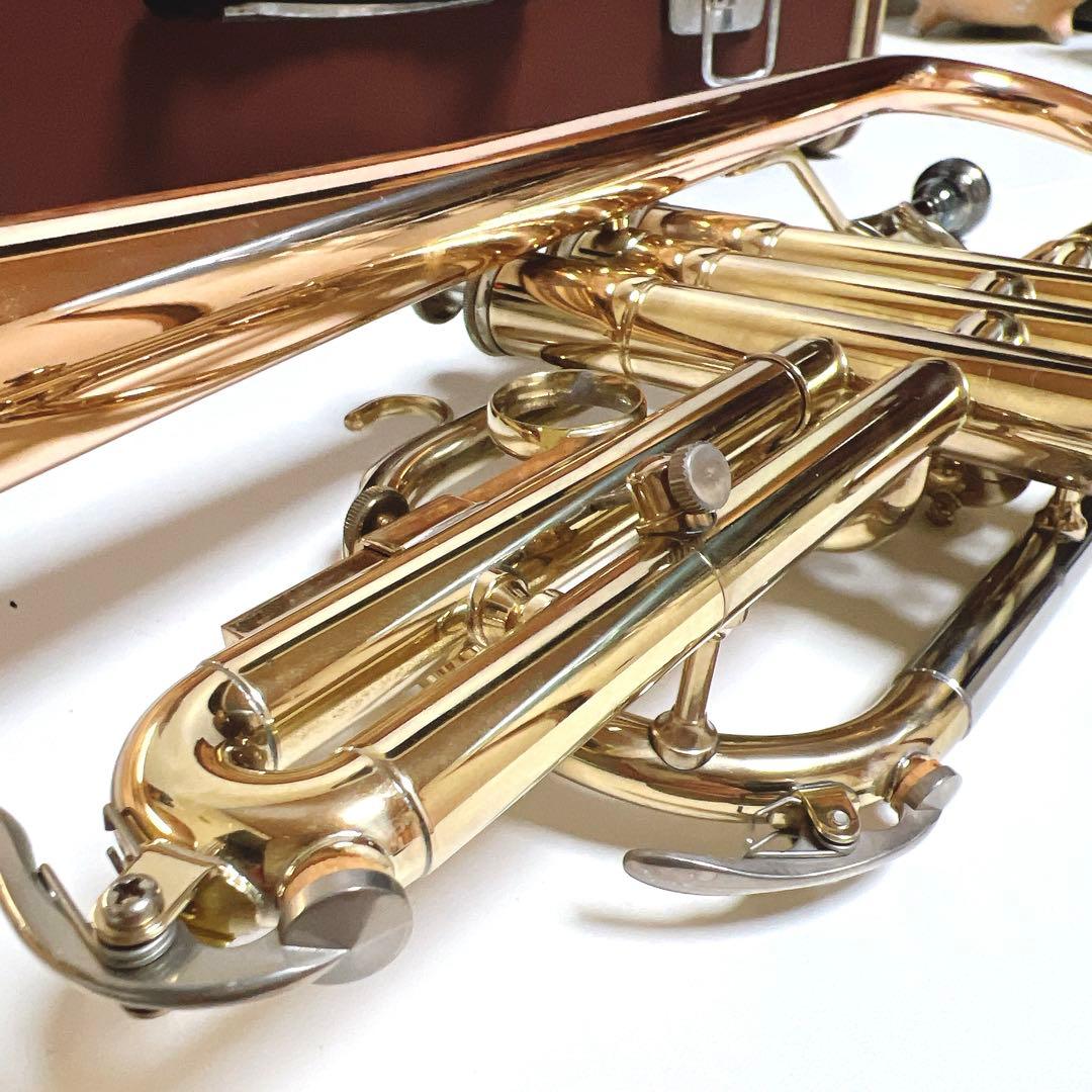 【極美品】　YAMAHA コルネット　YCR-334 赤ベル　吹奏楽　管楽器