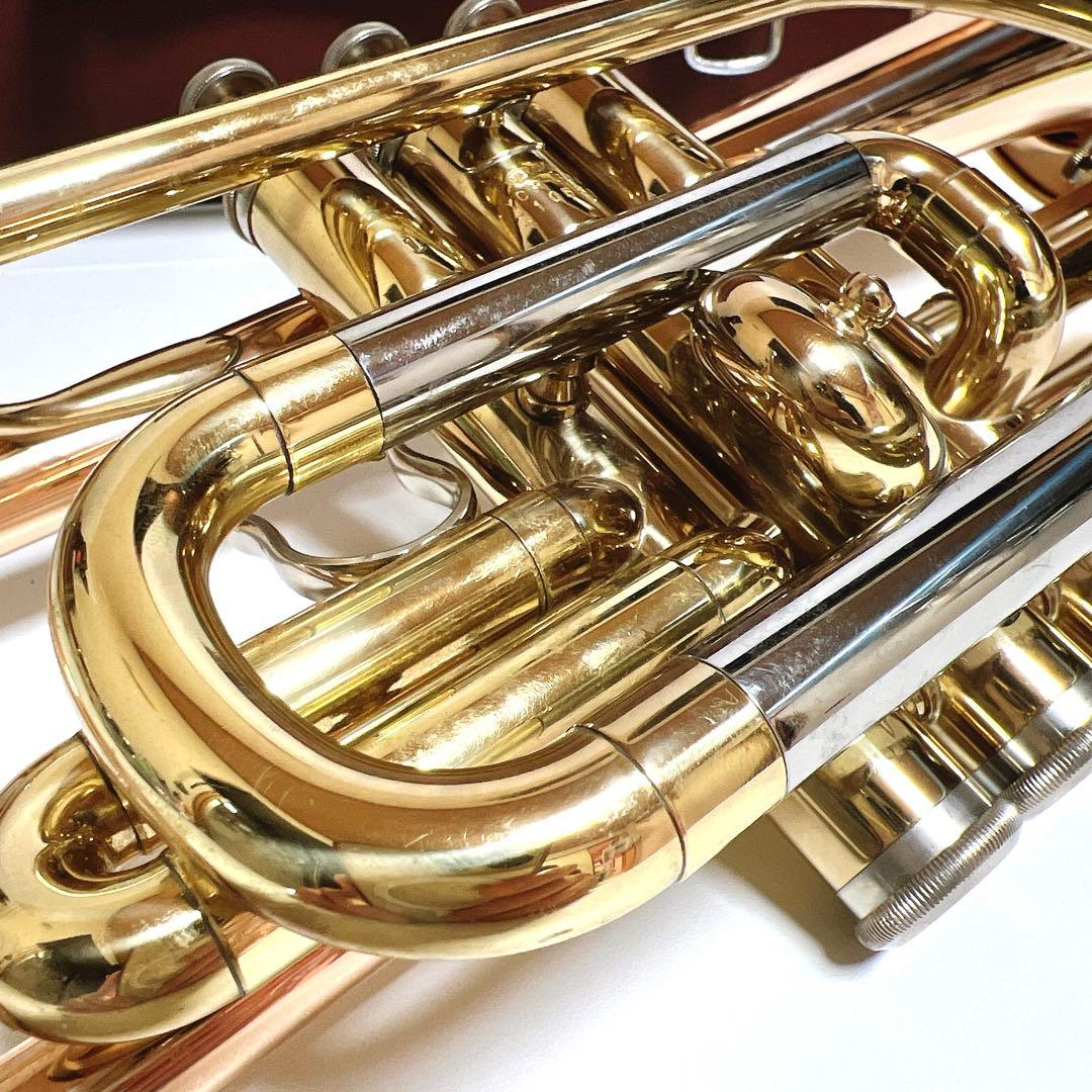 【極美品】　YAMAHA コルネット　YCR-334 赤ベル　吹奏楽　管楽器