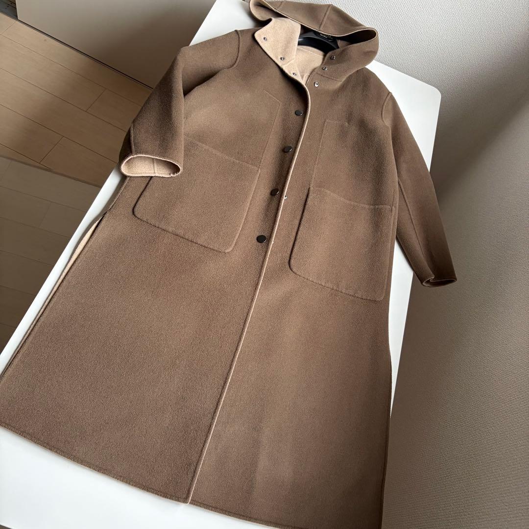 極綺麗‼️クチートアマーノ✨リバーシブル✨ロングフーデッドコート
