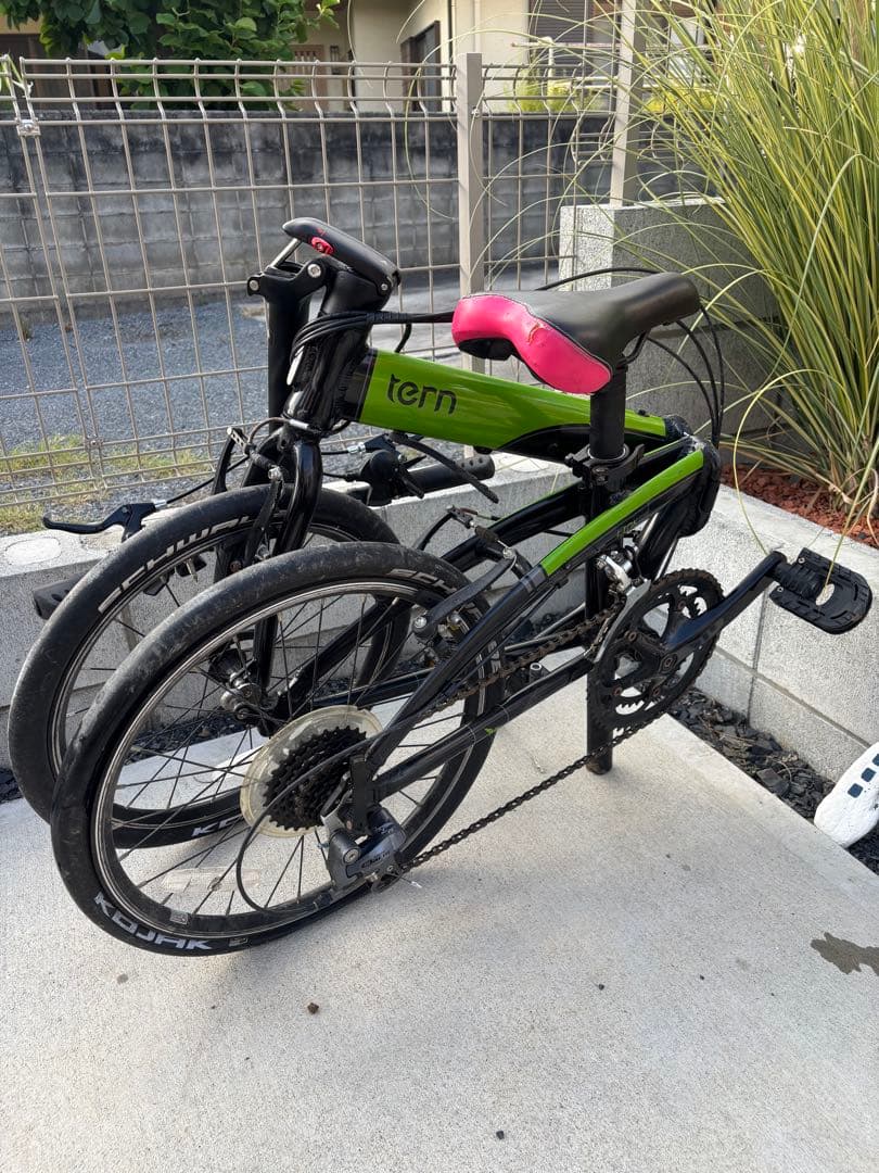 tern 折りたたみ自転車 緑/黒