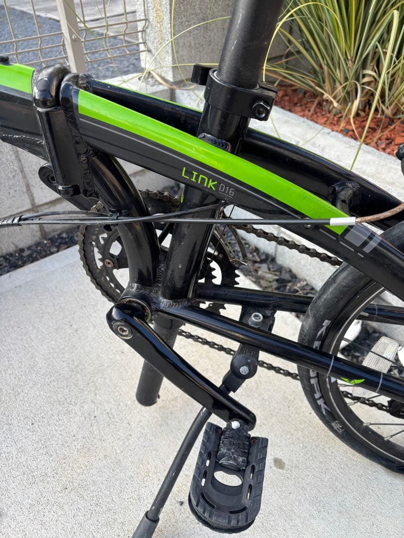 tern 折りたたみ自転車 緑/黒