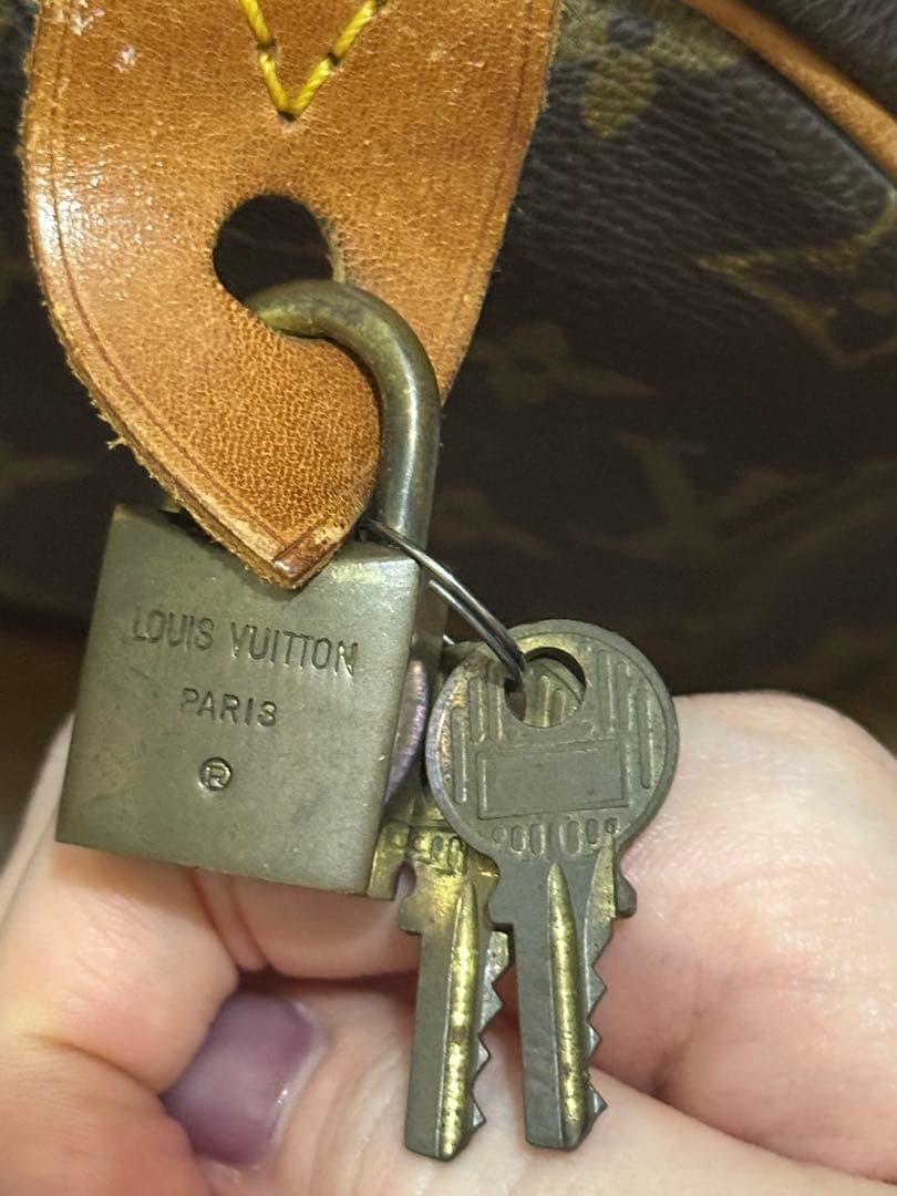 Louis Vuitton スピーディ 30 モノグラム ボストンバッグ