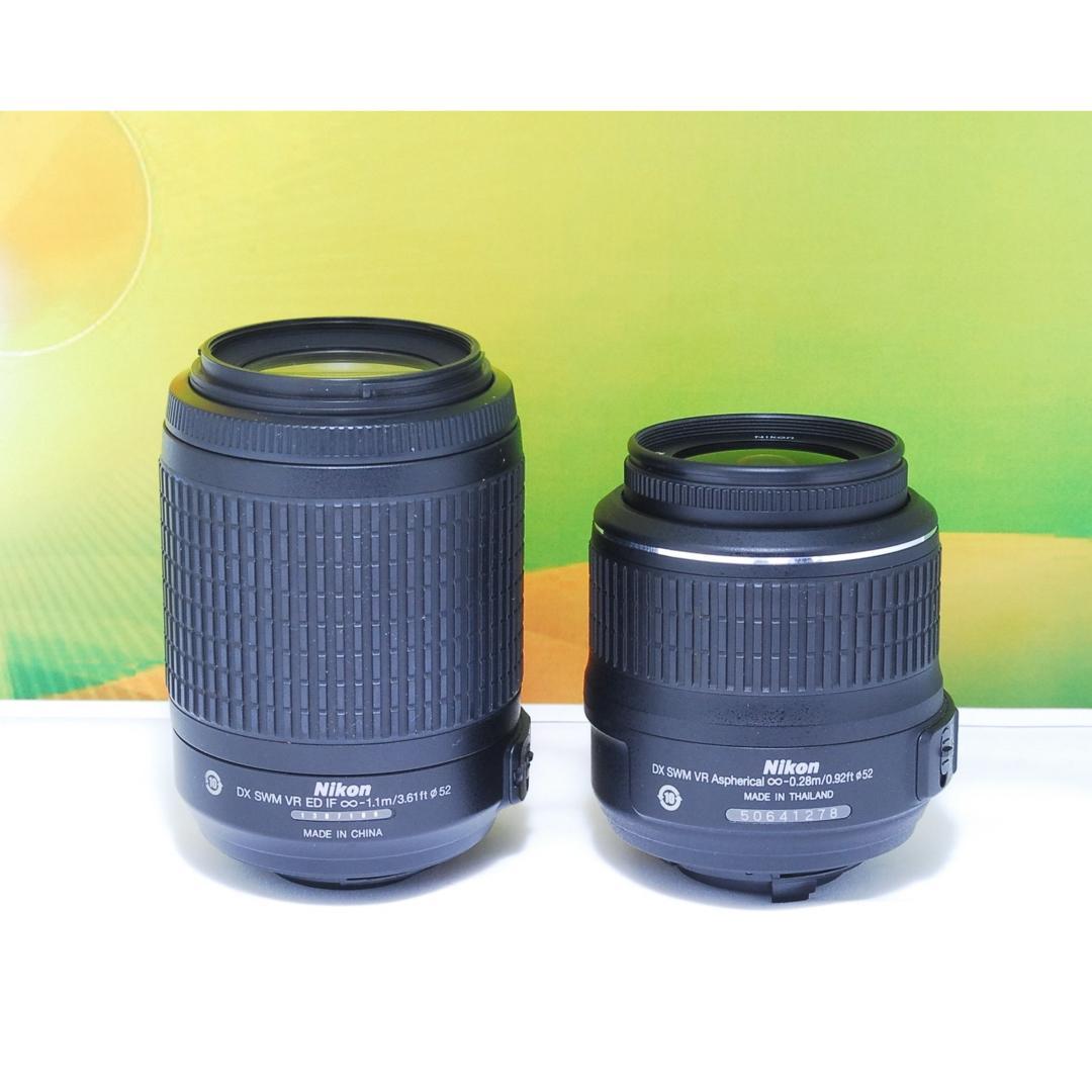 初心者おすすめ♡Nikon D3300 ダブルズームキット 美品 動作良好