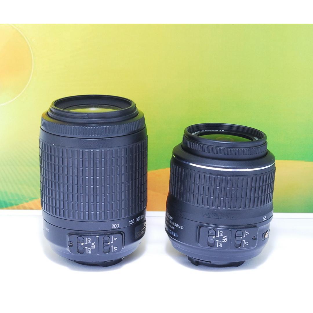 初心者おすすめ♡Nikon D3300 ダブルズームキット 美品 動作良好