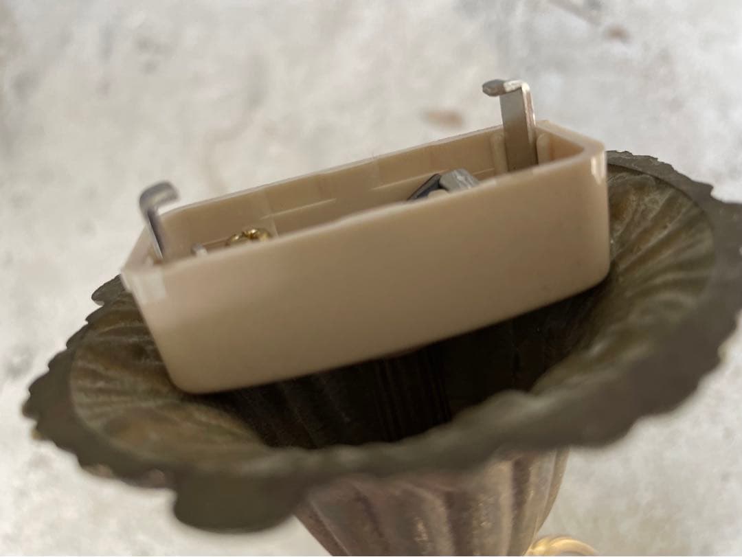 希少！フランス アンティーク シャンデリア 1灯 キャンドル 吊り下げ