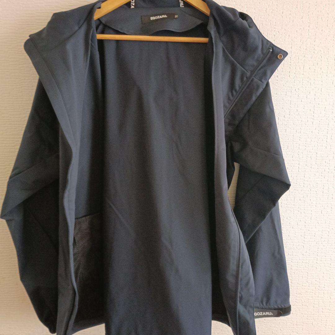 EGOZARU 3レイヤー マウンテンパーカ ネイビー2XL