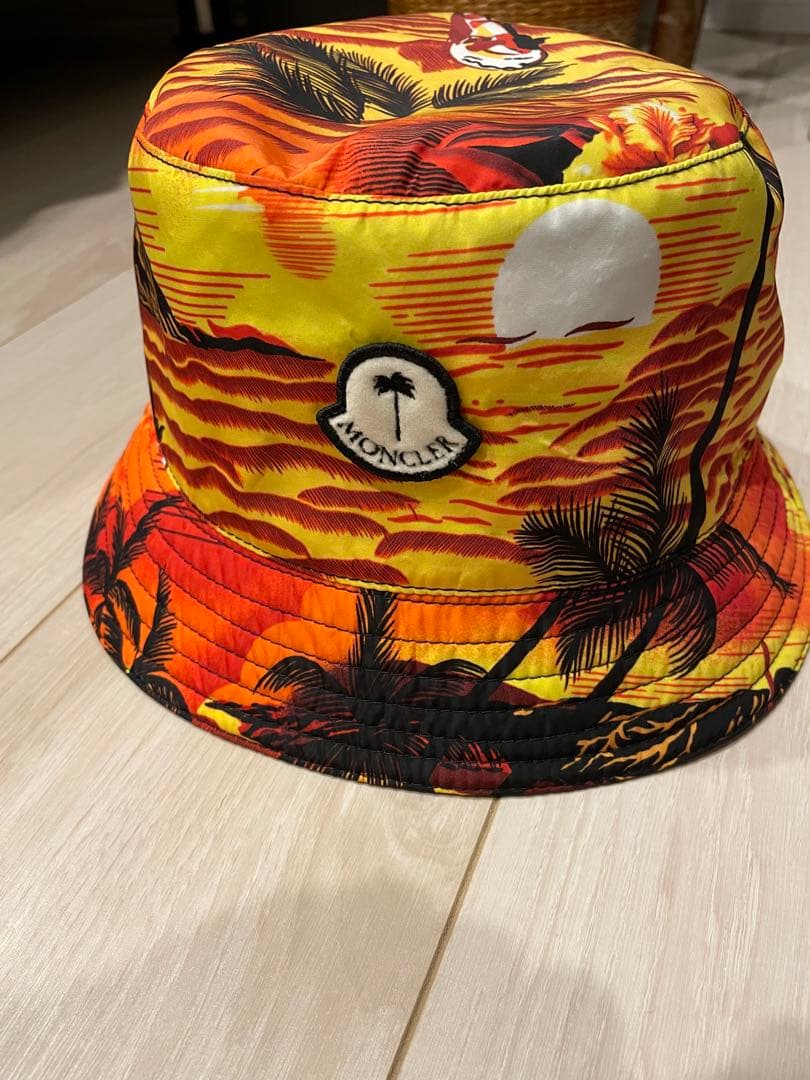 モンクレール×Palm Angels バケットハット　リバーシブル　正規品　L