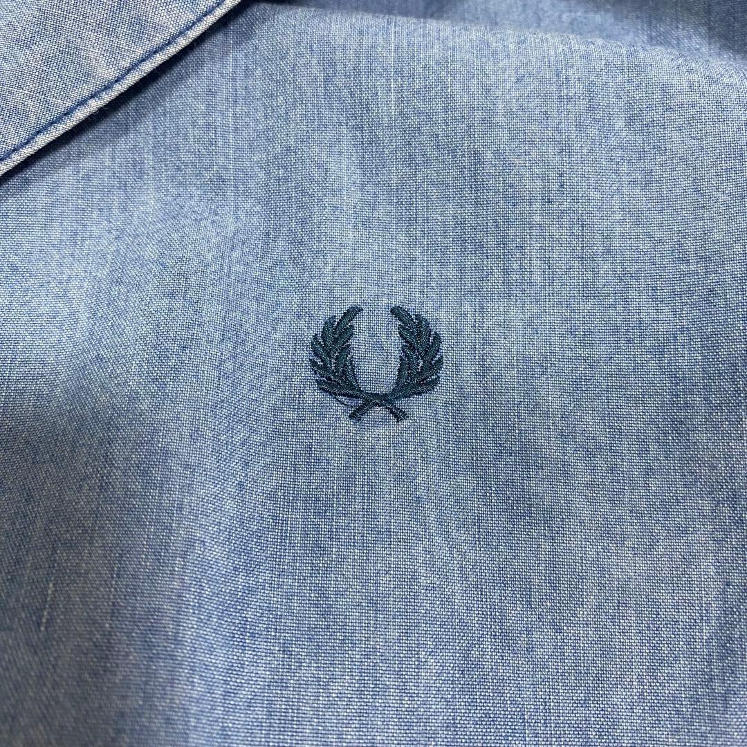 フレッドペリー デニム モッズコート フード付き ワンピース 羽織り