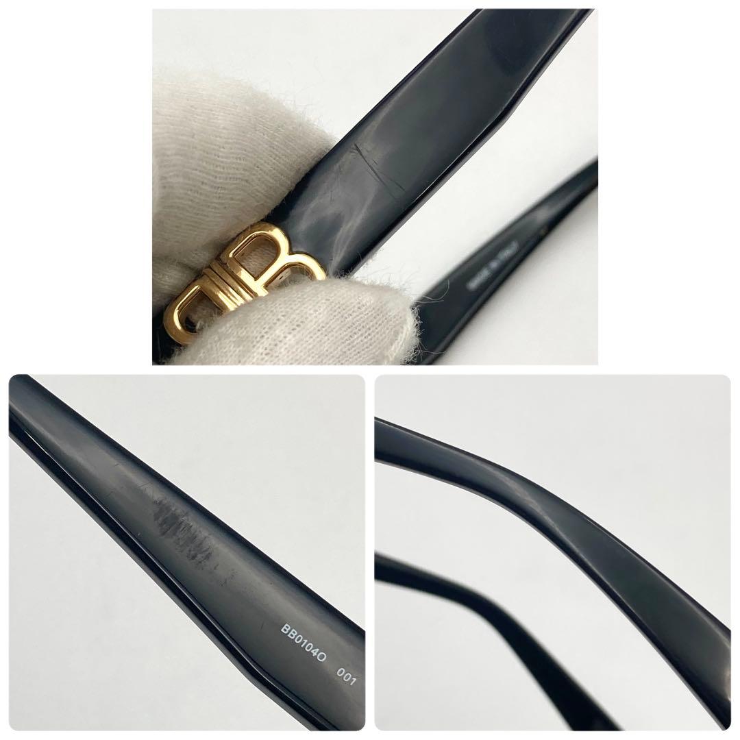 torinankotu726✨ バレンシアガ サングラス BBロゴ金具 黒