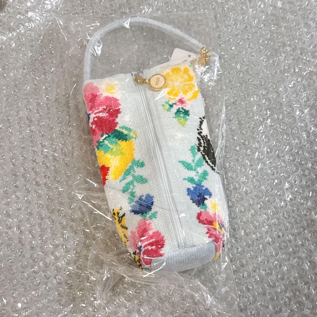 稀少‼️完売品✨】FEILER SNOOPY フルーツ＆フラワーボトルポーチ