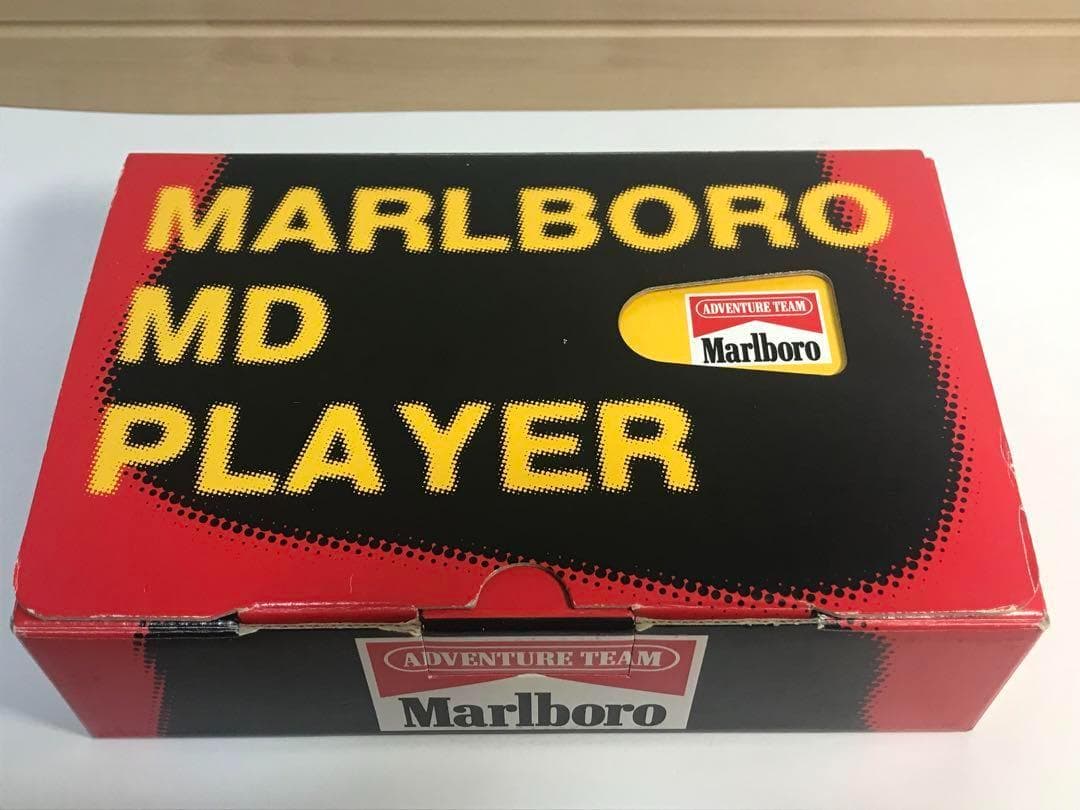 希少】MDプレイヤー SHARP×Marlboroコラボ MD-SS302M ◎希少 SHARP