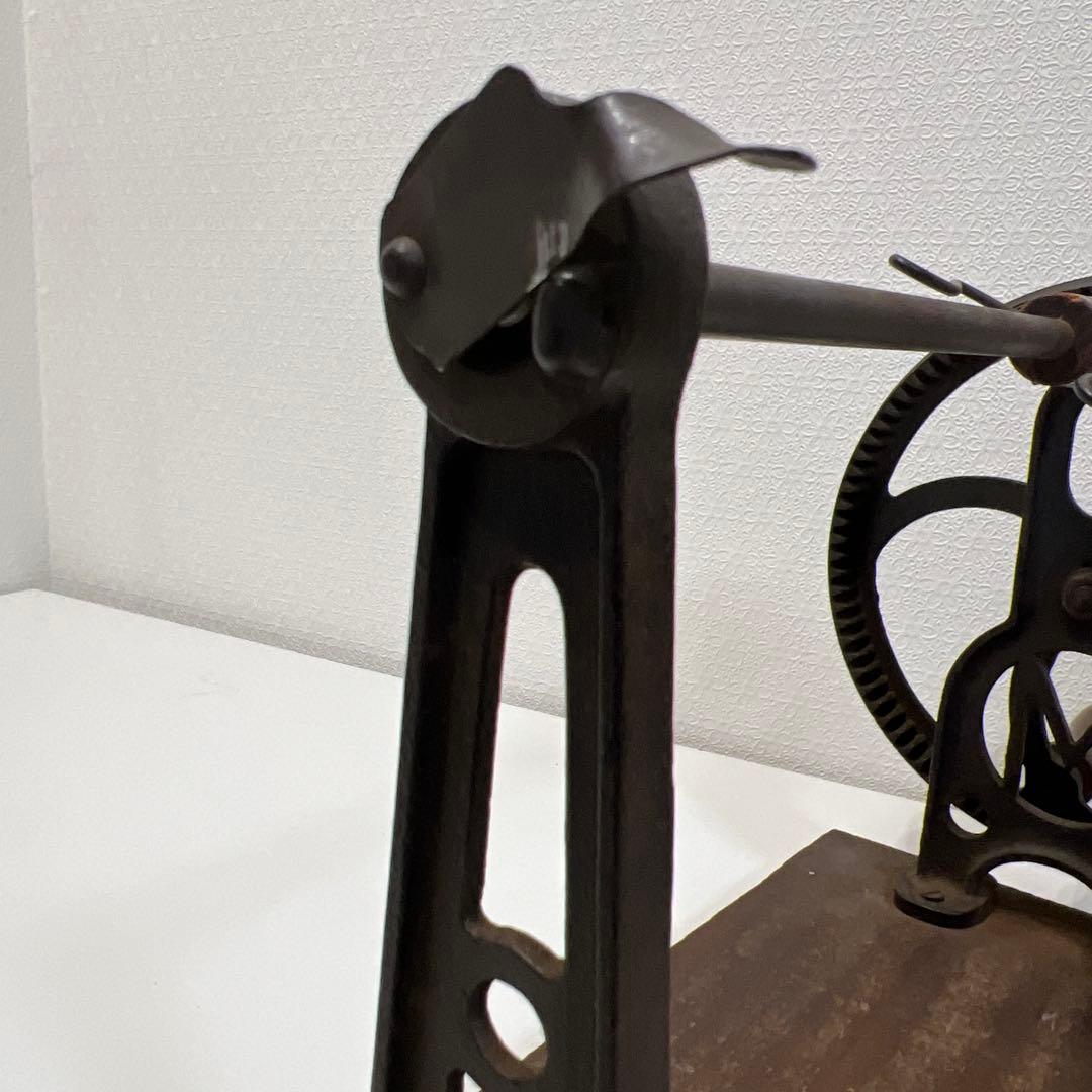 座繰り機　Mの刻印　古道具