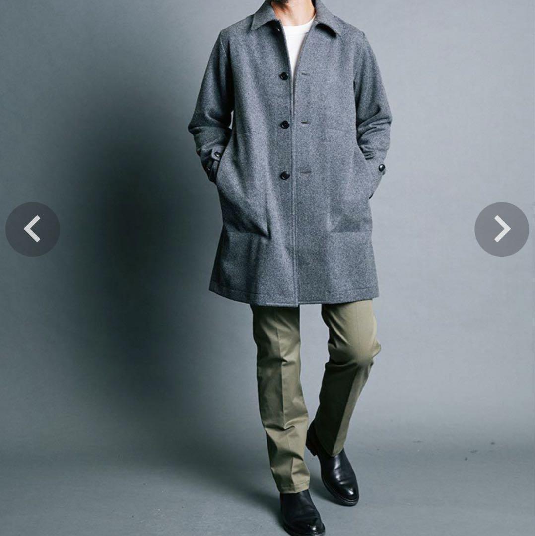 Magine(マージン)】ウールコートSUPER100S RAMB Magine マージン WOOL