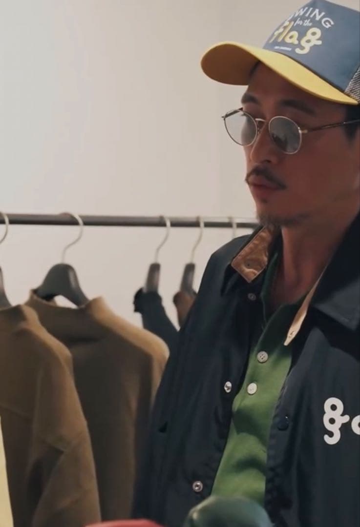 8G SHOOT COACH JACKET NAVY - メルカリ