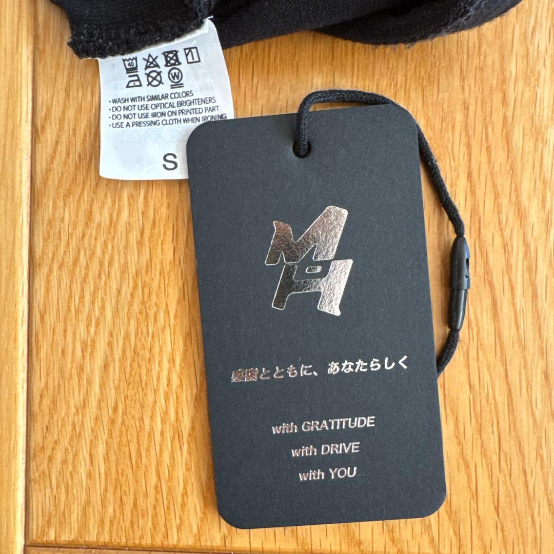 比江島慎　ロンT Sサイズ　ブラック×シルバー