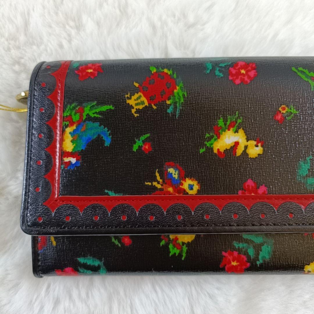 ☆新品未使用☆フェイラー 長財布 ハイジ柄 牛革 タグ付き ウォレット