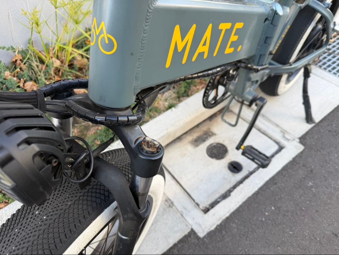 MATE BIKE MATE X Eバイク　メイトバイク　ジェットグレー