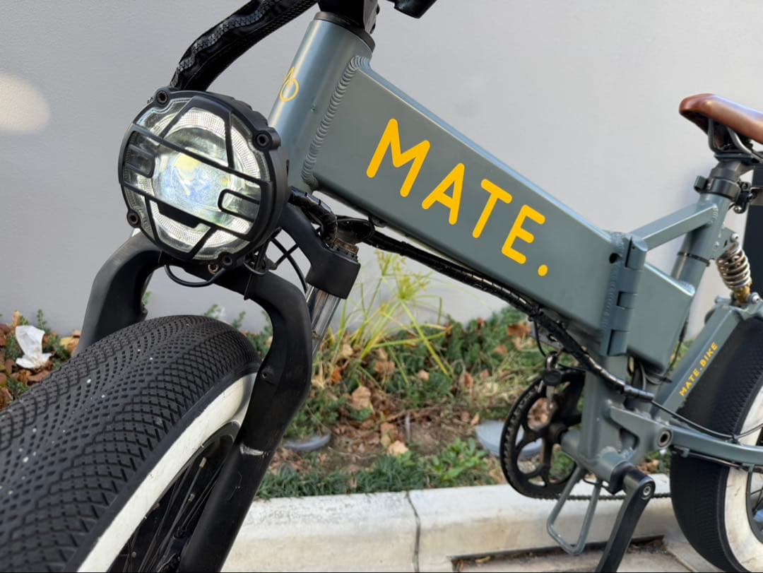 MATE BIKE MATE X Eバイク　メイトバイク　ジェットグレー