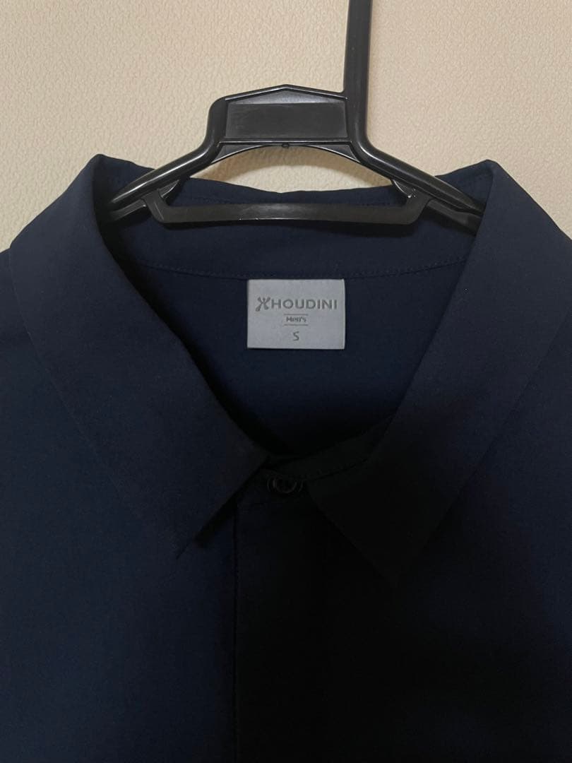 HOUDINI ネイビー コスモシャツ S